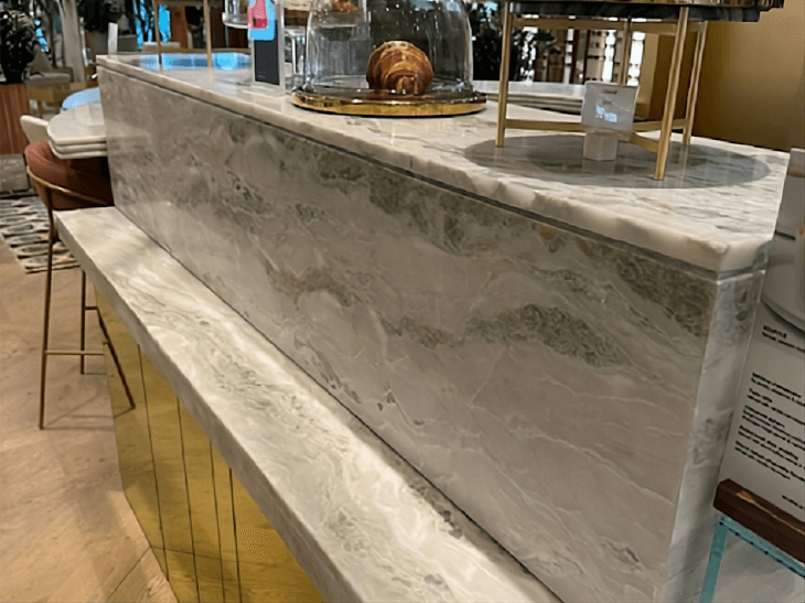 Counter of Aravali Green Onyx Marble