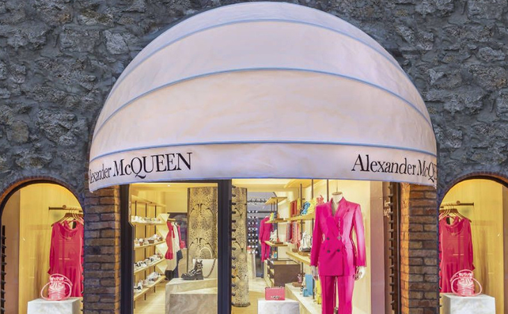 Alexander McQueen's Italian Store