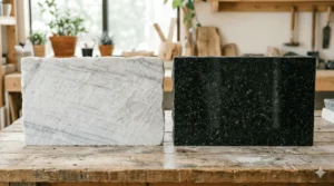 quartz and granite