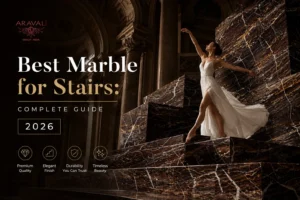 Best Marble for Stairs, Marble in staircase
