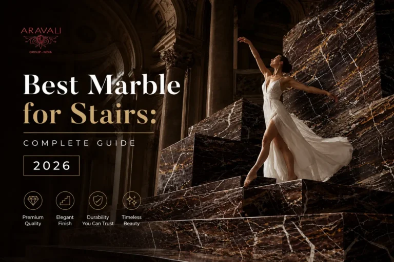 Best Marble for Stairs, Marble in staircase